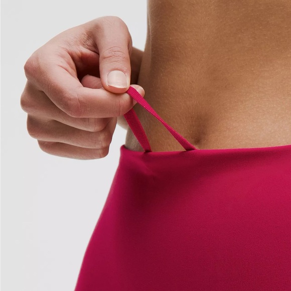 Lululemon Wunder Train High Rise Tights with side pockets, 25”, red - Picture 4 of 8